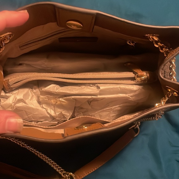 Brown and tan MK purse - Picture 3 of 4